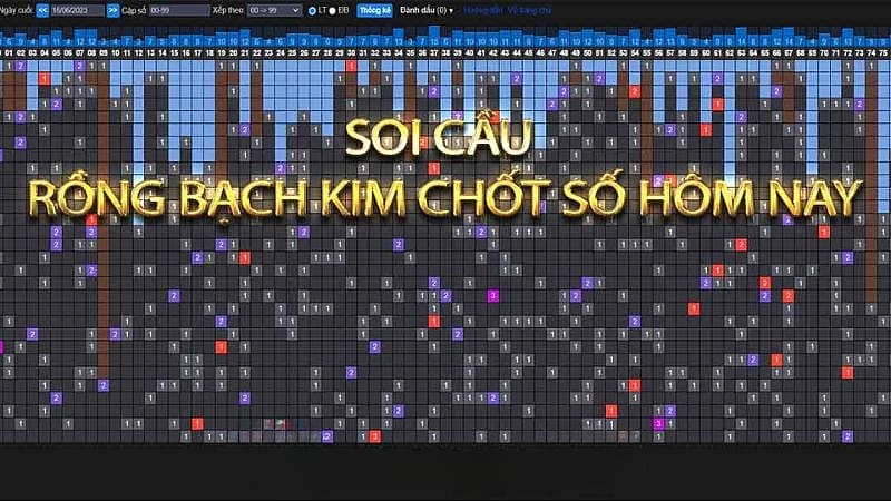 Rồng Bạch Kim chốt số hôm nay hỗ trợ các anh em việc phân tích tần suất kết quả