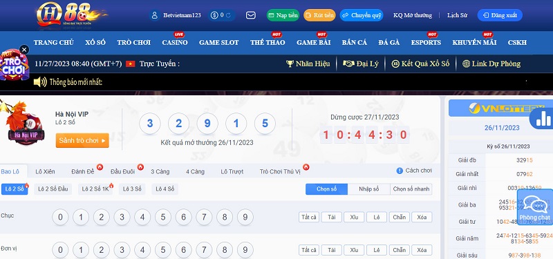 Bật mí kinh nghiệm chơi XS Hà Nội Vip thắng to